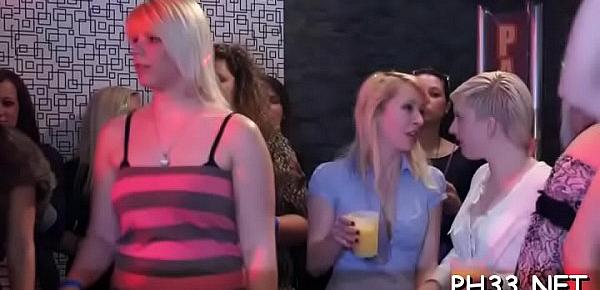  Lots of blonde ladies engulfing dicks
